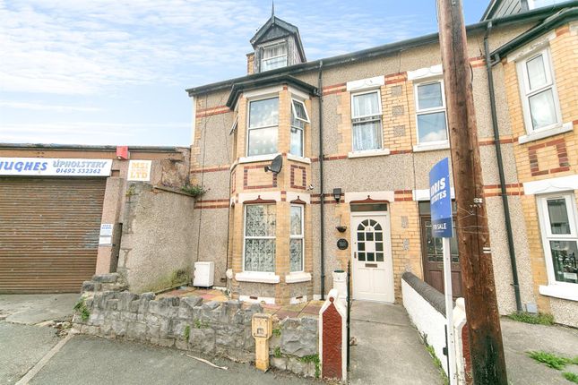 End terrace house for sale in Grove Road, Colwyn Bay