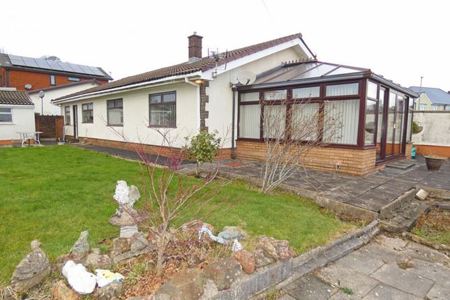 Detached bungalow for sale in Moorland Road, Bargoed
