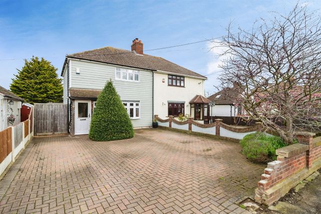 Semi-detached house for sale in Church Road, Bulphan, Upminster