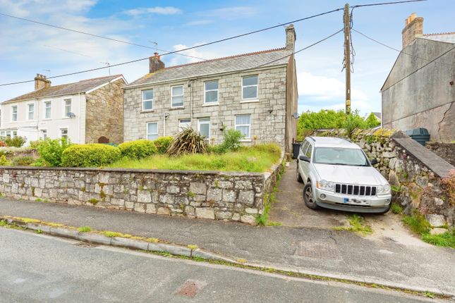 Semi-detached house for sale in St. Georges Road, Nanpean, St. Austell, Cornwall