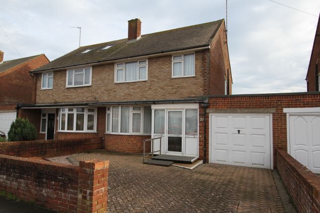 Thumbnail Semi-detached house for sale in Astaire Avenue, Eastbourne