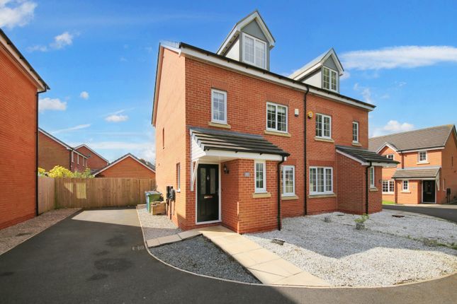 Thumbnail Semi-detached house for sale in Foxtail Meadow, Standish, Wigan, Lancashire