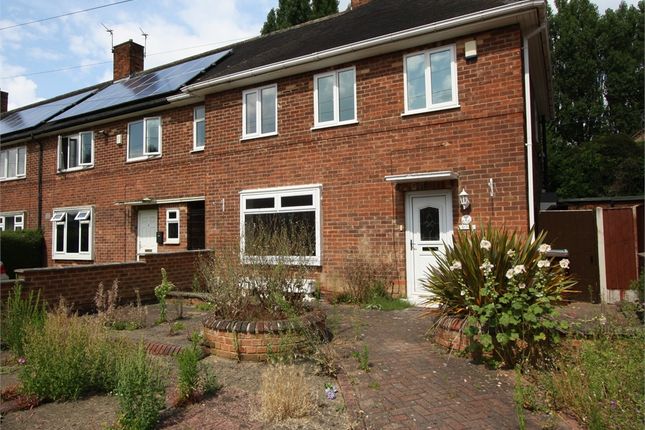 Thumbnail End terrace house to rent in Fairburn Close, Wollaton, Nottingham