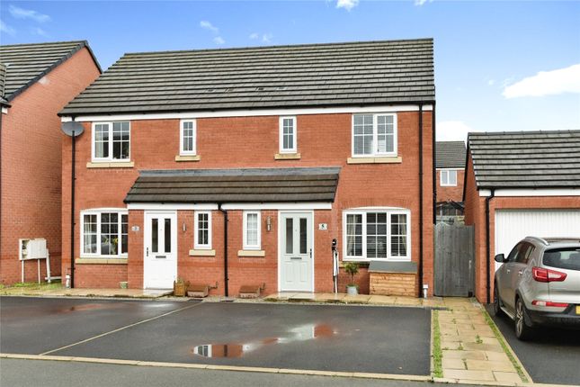 Semi-detached house for sale in Hopsedge Close, Shavington, Crewe, Cheshire