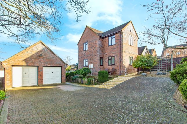 Thumbnail Detached house for sale in Orchard Close, Ringstead, Kettering