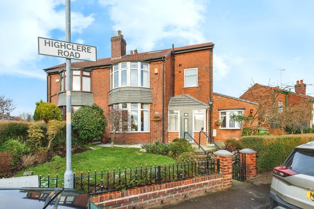 Thumbnail Semi-detached house for sale in Highclere Road, Manchester