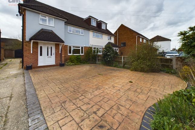 Thumbnail Semi-detached house for sale in Birch Crescent, Hornchurch, Greater London