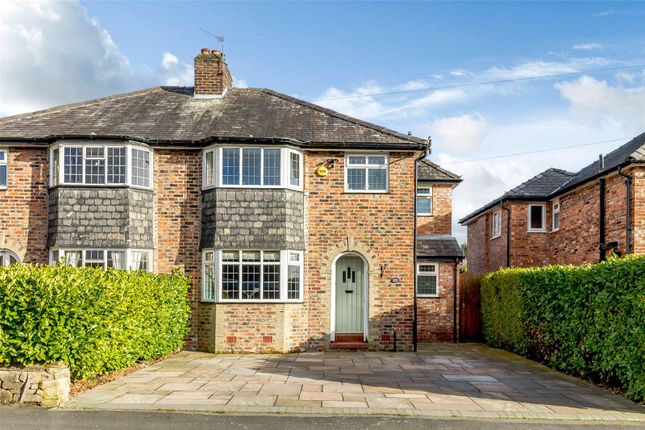 Semi-detached house for sale in Buckingham Road, Wilmslow, Cheshire SK9