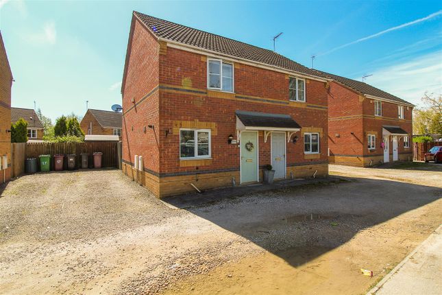 Thumbnail Semi-detached house for sale in Lings Crescent, North Wingfield, Chesterfield