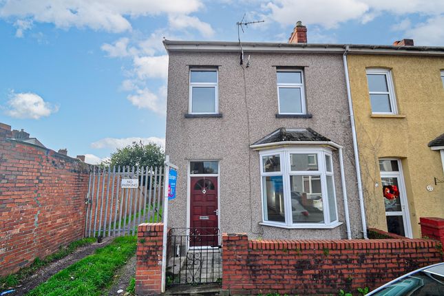 End terrace house for sale in Orchard Street, Newport