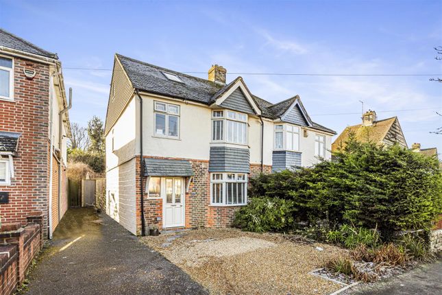 Thumbnail Semi-detached house for sale in Mackie Avenue, Patcham, Brighton