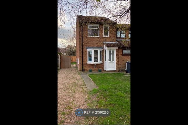 Thumbnail End terrace house to rent in Elsham Close, Lincoln