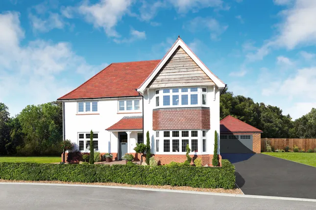 Property 1 of 10. External CGI With White Render Of The Balmoral, A 4 Bedroom House