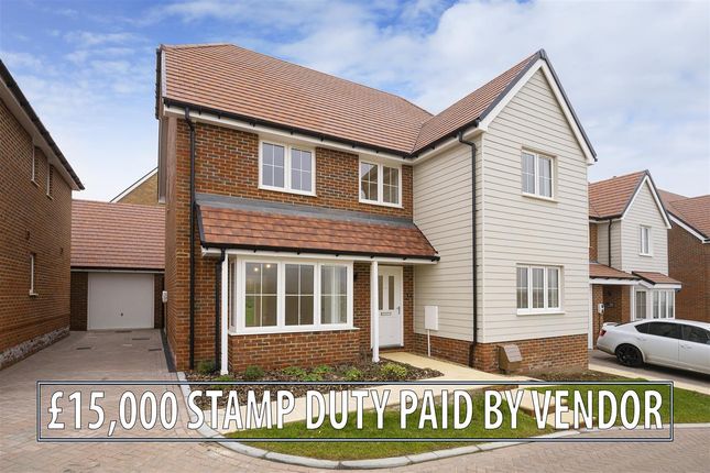 Thumbnail Detached house for sale in Seladine Gardens, Forstal Mead, Coxheath