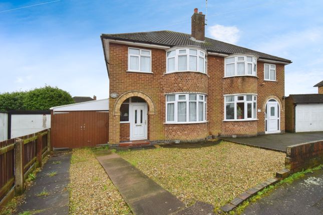 Semi-detached house for sale in Highgate Avenue, Birstall, Leicester, Leicestershire