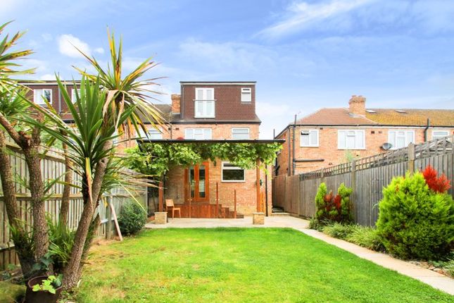 Thumbnail End terrace house for sale in Millet Road, Greenford