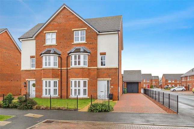 Thumbnail Semi-detached house for sale in Hornbeam Drive, Yarm, Cleveland