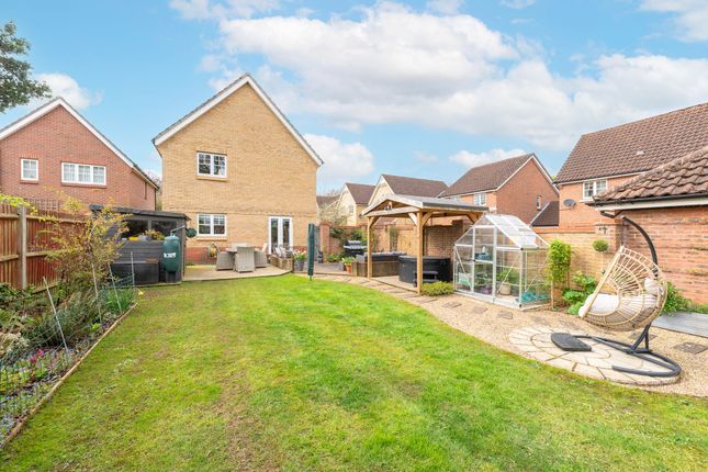 Detached house for sale in Cardinal Close, Easton, Norwich