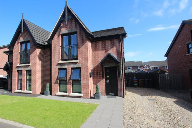 Thumbnail Semi-detached house for sale in Sharonmore Gardens, Newtownabbey, County Antrim