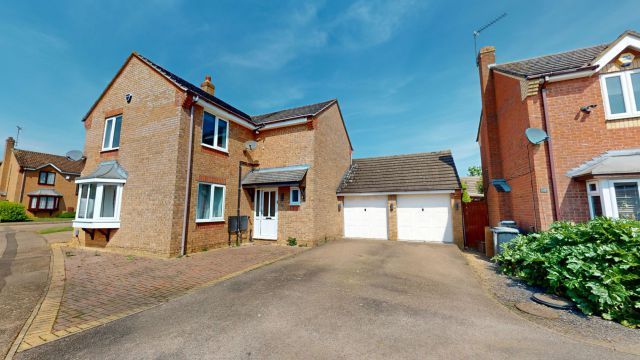 Detached house for sale in Cumbrae Drive, Great Billing, Northampton