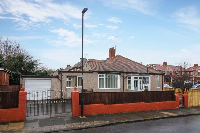 Thumbnail Bungalow for sale in Hatherton Avenue, North Shields