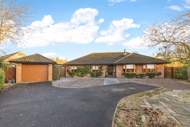 Thumbnail Detached bungalow for sale in Village Street, Oasby, Grantham