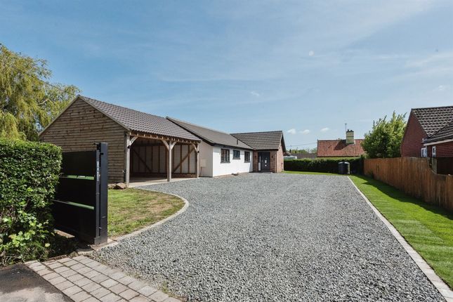 Detached bungalow for sale in Rectory Road, Tivetshall St. Mary, Norwich