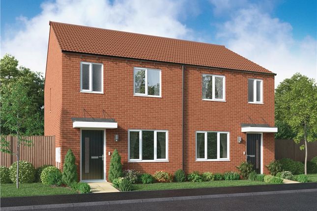 Thumbnail Semi-detached house for sale in "Overton" at Berrywood Road, Duston, Northampton