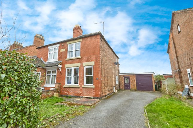 Semi-detached house for sale in Woodville Road, Overseal, Swadlincote, Derbyshire