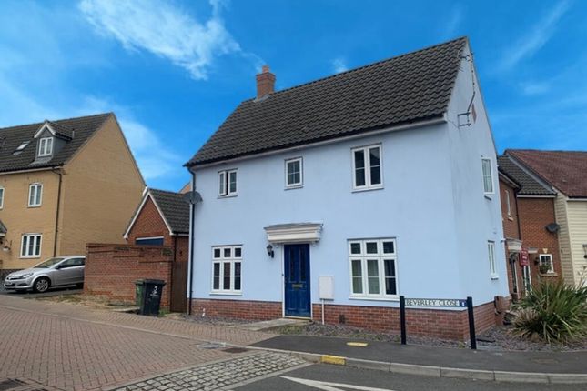 Semi-detached house for sale in Beverley Close, Carbrooke, Thetford