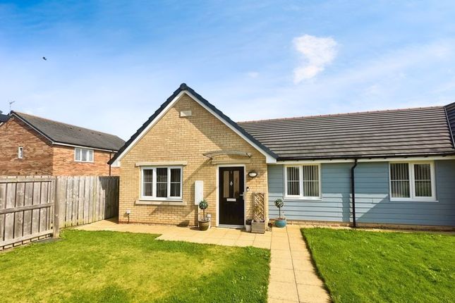 Thumbnail Bungalow for sale in Hampshire Close, Ashington