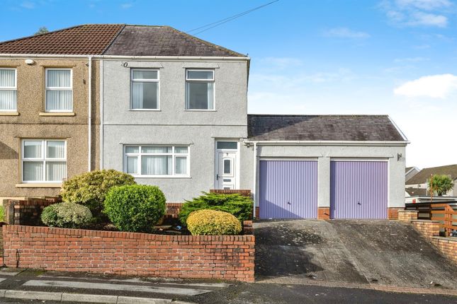Semi-detached house for sale in Crwys Terrace, Penlan, Swansea
