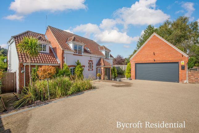 Detached house for sale in New Road, Fritton, Great Yarmouth