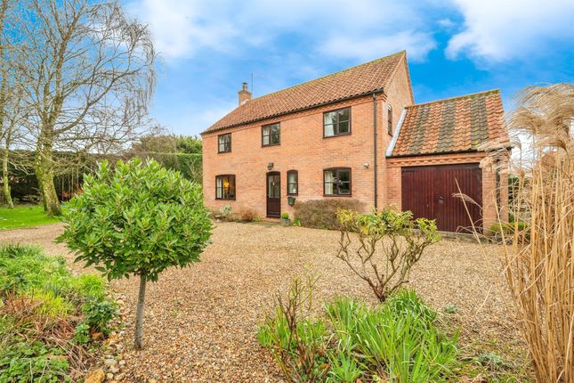 Thumbnail Detached house for sale in Chapel Road, Foxley, Dereham