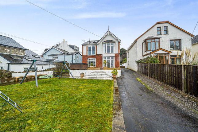 Thumbnail Detached house for sale in Mumbles Road, West Cross, Swansea