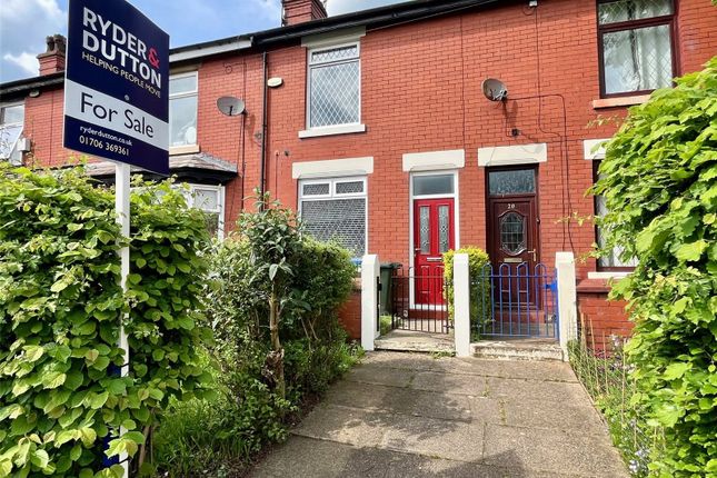 Terraced house for sale in Longridge Drive, Heywood, Greater Manchester