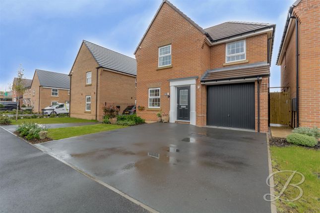 Thumbnail Detached house for sale in Hewers Way, Edwinstowe, Mansfield