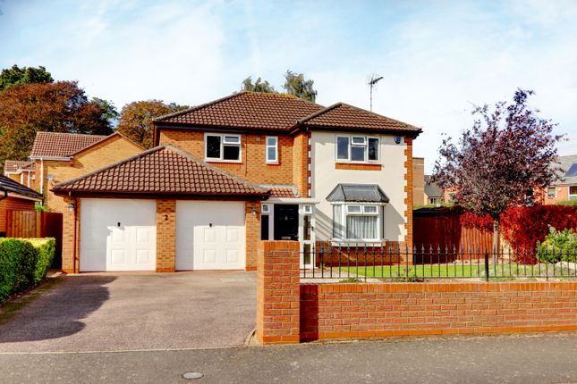 Thumbnail Detached house for sale in 2 Hawkstone Close, Duston, Northampton