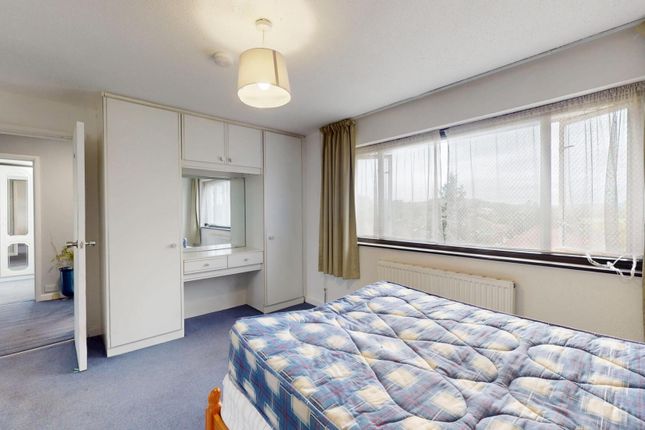 Spacious Master Bedroom Featuring A Large Bed, Amp...