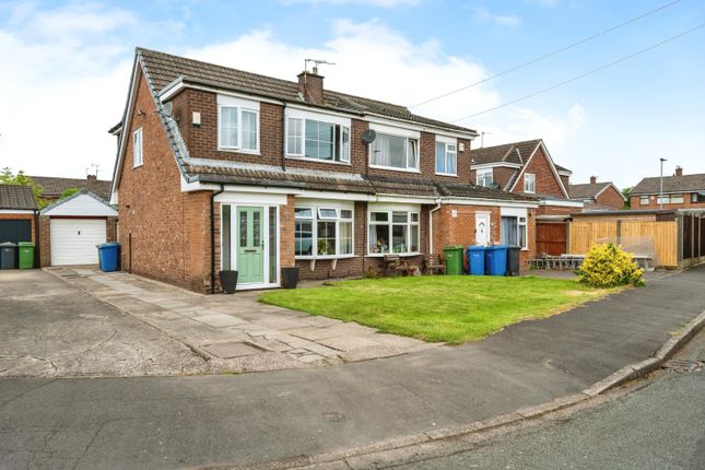 Thumbnail Semi-detached house for sale in Warton Close, Penketh, Warrington, Cheshire