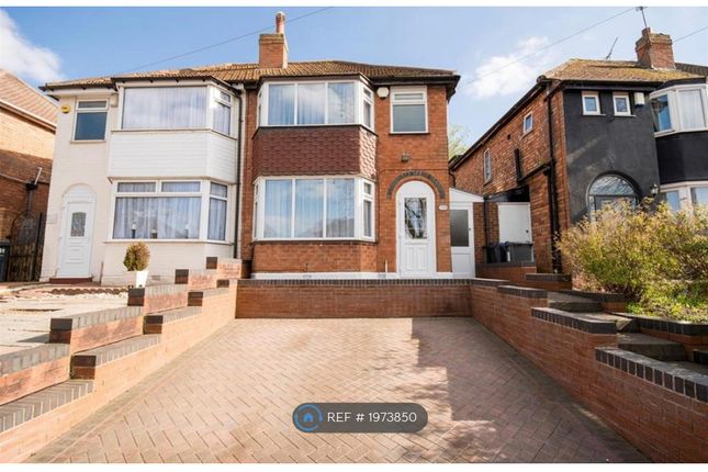 Thumbnail Semi-detached house to rent in Parkdale Road, Birmingham