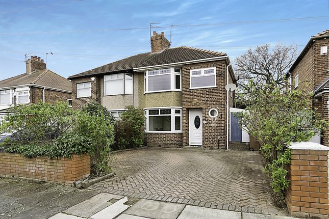 Thumbnail Semi-detached house for sale in Handford Avenue, Eastham, Wirral