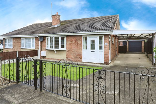 Thumbnail Semi-detached bungalow for sale in Saxon Way, Harworth, Doncaster