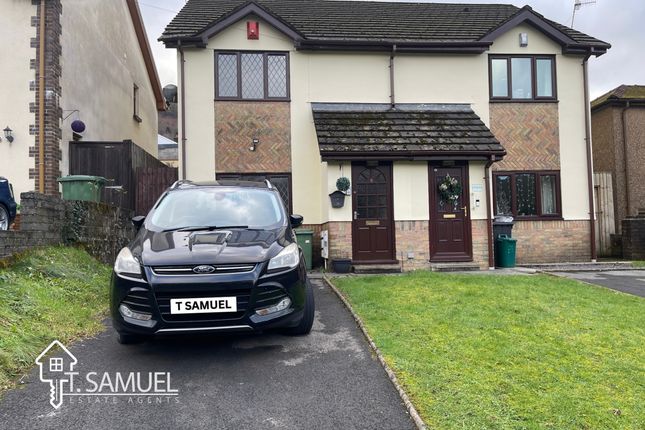Semi-detached house for sale in Glenboi, Mountain Ash