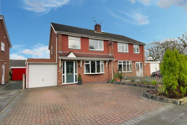 Thumbnail Semi-detached house to rent in Harpur Crescent, Alsager, Stoke-On-Trent
