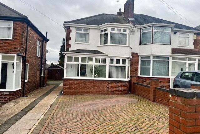 Thumbnail Semi-detached house for sale in Millington Road, Birmingham, West Midlands
