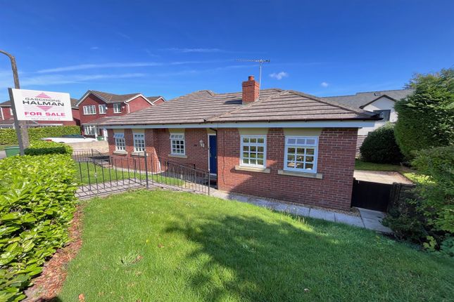 Thumbnail Detached bungalow for sale in Buttermere Drive, Hale Barns, Altrincham