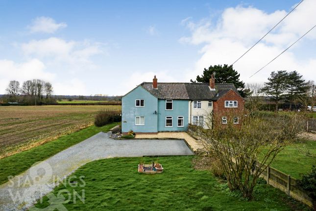 Semi-detached house for sale in Dun Cow Road, Aldeby, Beccles