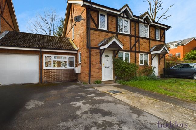 Thumbnail Semi-detached house to rent in Ravenfield, Englefield Green, Surrey