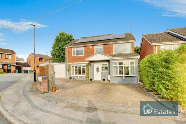 Thumbnail Detached house for sale in Osbaston Close, Eastern Green, Coventry